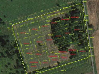 Działki budowlane Czyżowice - gmina Gorzyce