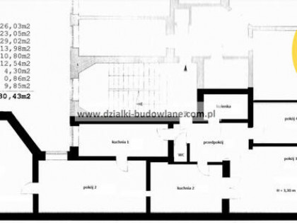 Duże mieszkanie w kamienicy, widok na Odrę, Ostrów