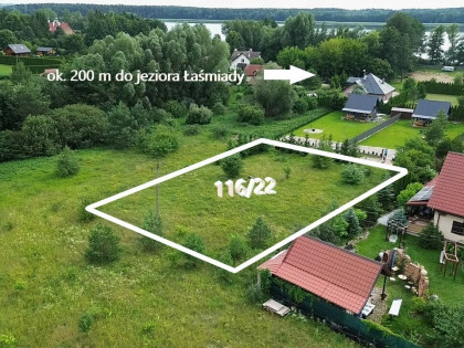 Działka na Mazurach nieopodal j. Łaśmiady - Sajzy k. Ełku
