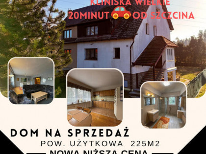 Dom w Kliniskach Wielkich Gm. Goleniów- bliźniak