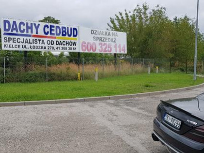 DZIAŁKA BUDOWLANA OBOK TESCO W KIELCACH UL. SOLIDARNOŚCI