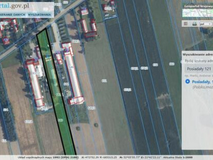 Działka inwestycyjna na sprzedaż. Magazyn, hala, kurnik.