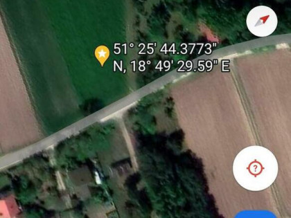 Działka budowlana Siemiechów gm. Widawa