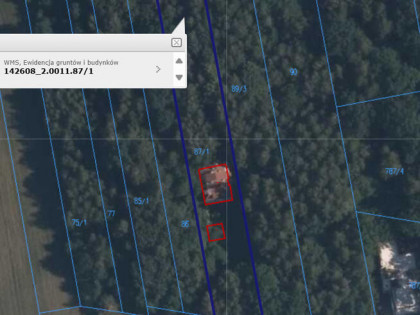Działka z domem w Nowych Iganiach