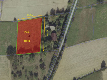 Działka rolna 27a - Hermanowa