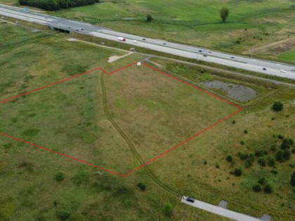 Teren inwestycyjny Bezpośrednio przy zjeździe z A1 2,2ha Kam