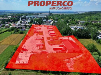 Działka usługowa Pińczów