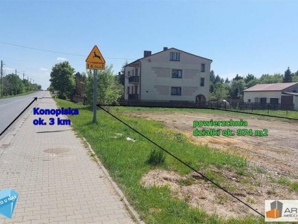 Działka budowlana Kopalnia gm. Konopiska