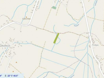 Sprzedam działkę Jędruszkowce gm. Sanok