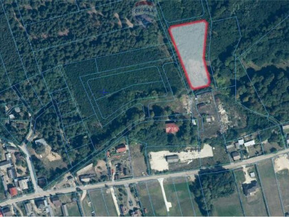 Działka budowlana 4 616 m2 Zakościele nad Pilicą