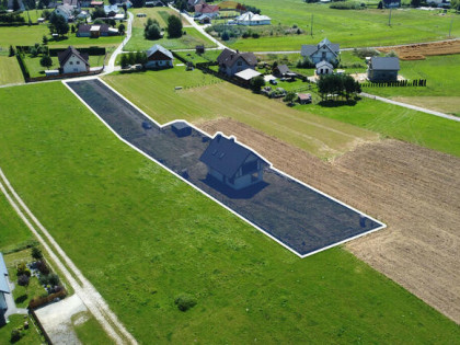 Dom w Rabie Wyżnej, stan surowy, duża działka