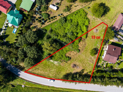 Na sprzedaż działka 13 arów Łukanowice Zgłobice