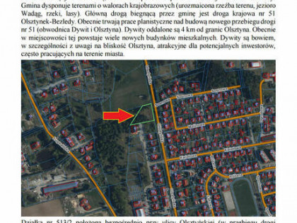 Syndyk sprzeda nieruchomość gruntową niezabudowaną w Dywitac