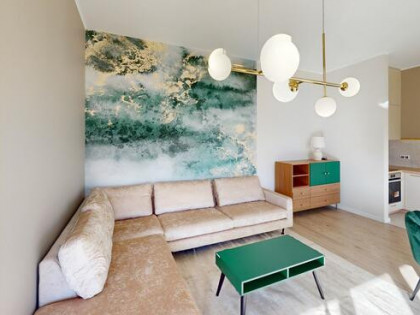 Nowe, w pełni umeblowane mieszkanie - blisko parku Cegielnia