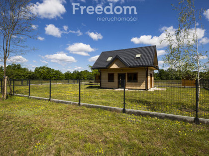 Dom drewniany 70m2 | 7ar | widok na las – Radawa
