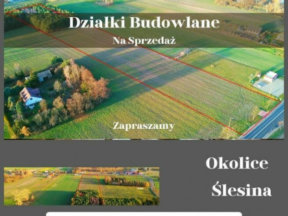 Okolice Ślesina – Działki Budowlane z Warunkami zabudowy