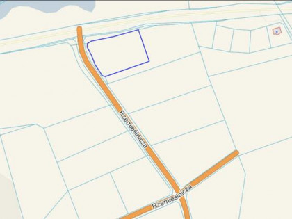 Działka usługowa Przewóz gm. Chmielno,