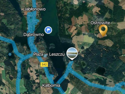 Działka rolna Ostrowite gm. Dąbrówno,