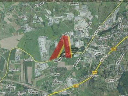 Działka przemysłowa Niepołomice, Podłęże