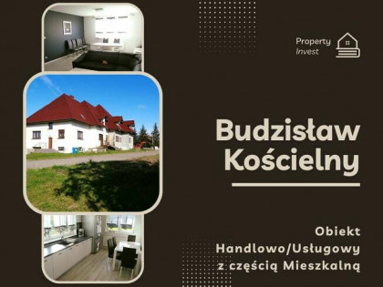 Budynek handlowo/usługowy z częścią mieszkalną