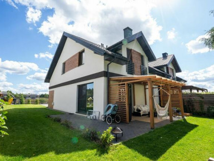 Zaścianki * Elegancki dom w zabudowie bliźniaczej