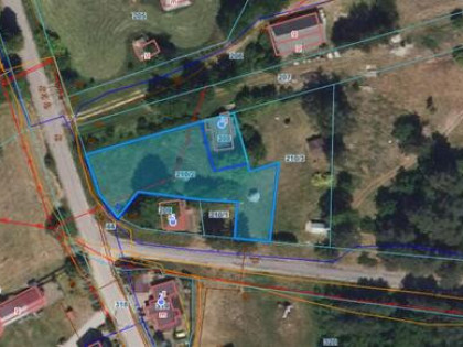 Janowicze * Uzbrojona duża działka przy asfalcie