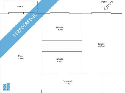 Mieszkanie 2-pokojowe , 38,5m2, Zgierz, os. 650lecia