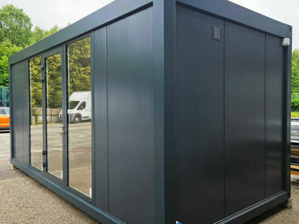 Pawilon Kontener Mobilny Biurowy Mieszkalny Socjalny 3x6m pr