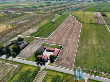 Działka inwestycyjna Pogroszew gm. Ożarów Mazowiecki, Nowowiejska