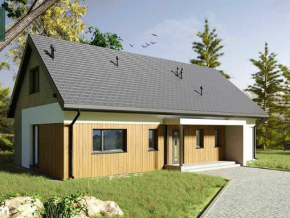 Parterowe domy wolnostojące z działkami 2400m² !