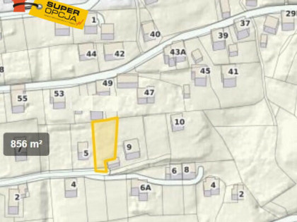 Działka inwestycyjna Mogilany,