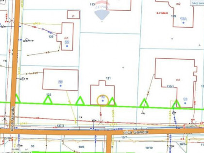 DZIAŁKA 1046 M2 Z DOMEM – URSYNÓW, GAWOTA