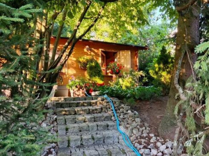 Sprzedam działkę ROD nad jeziorem