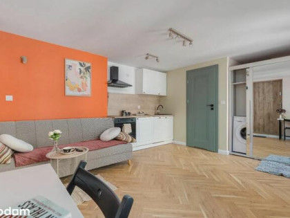 Kawalerka z ogrodem – tuż obok Dworca Łódź Fabryczna i Monop