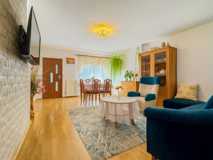 Mieszkanie w zabudowie szeregowej + ogród + garaż