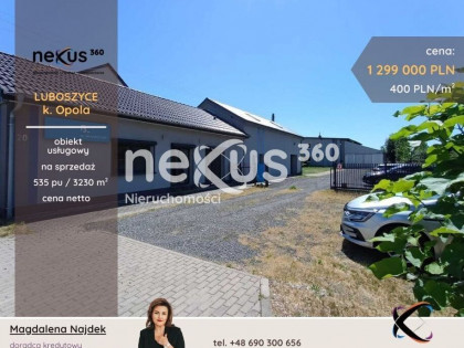 Budynki biurowo magazynowe z halą (z najemcą)