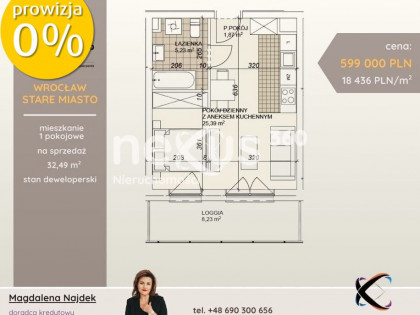 Pięknie urządzona kawalerka na nowoczesnym osiedlu