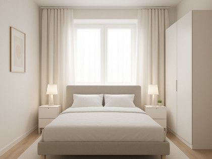 2-pokojowe mieszkanie z oddzielną kuchnią