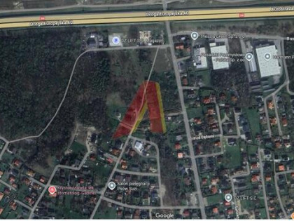 Działka usługowa Kokotów gm. Wieliczka, Niedzielskich