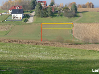 Marcyporęba działka częściowo budowlana