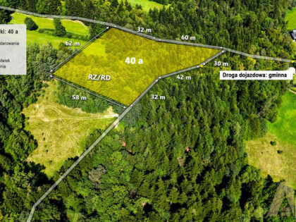 Działka rolna Kąclowa