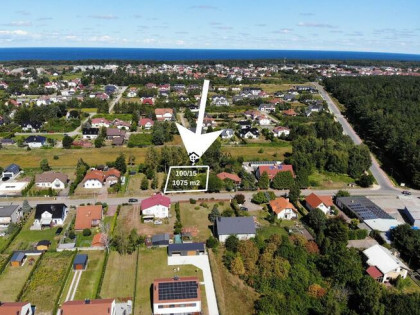 Działka budowlana Grzybowo gm. Kołobrzeg, Leśna