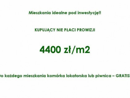 35 m2 ul. Przelotowa – 4400 zł/m2, duża piwnica gratis