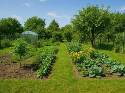 Działka ROD Kolejarz