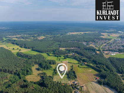 Działka budowlana 3682m² w sercu Borów Tucholskich