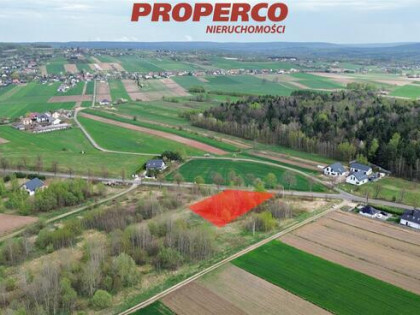 Działka Oblęgorek gm. Strawczyn, Gimnazjalna