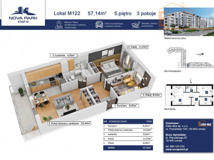 Mieszkanie Łomża rynek pierwotny ul. Akademicka