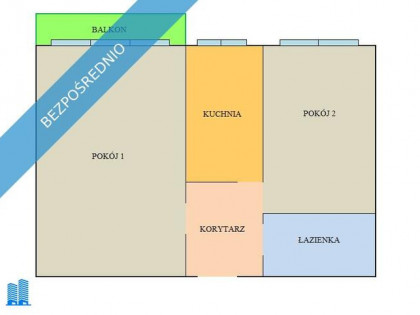 Sprzedam mieszkanie 2-pokojowe, idealne pod wynajem!