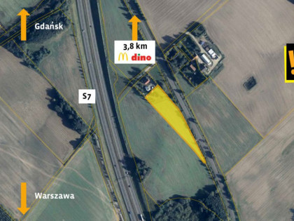 Działka Nowa Wieś ul.  