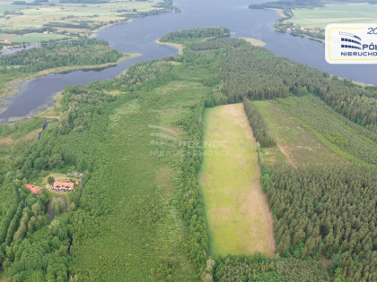 Działka w otulinie lasu niedaleko jeziora Makosiej